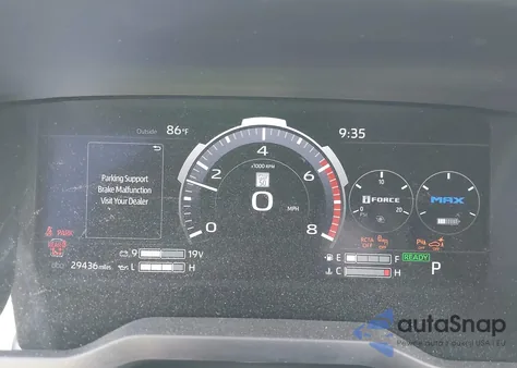 2023 Toyota Sequoia Trd Pro z USA, uszkodzony, nr VIN 7SVAAABA4PX007991